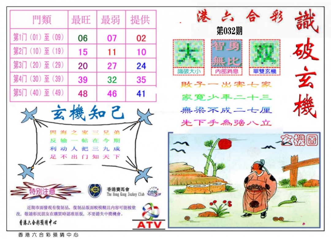 032期识破玄机[图]